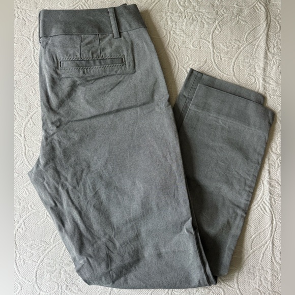 Banana Republic Gray Jackson Fit Dress Pants Mid Rise (Women's 6) - Picture 2 of 8